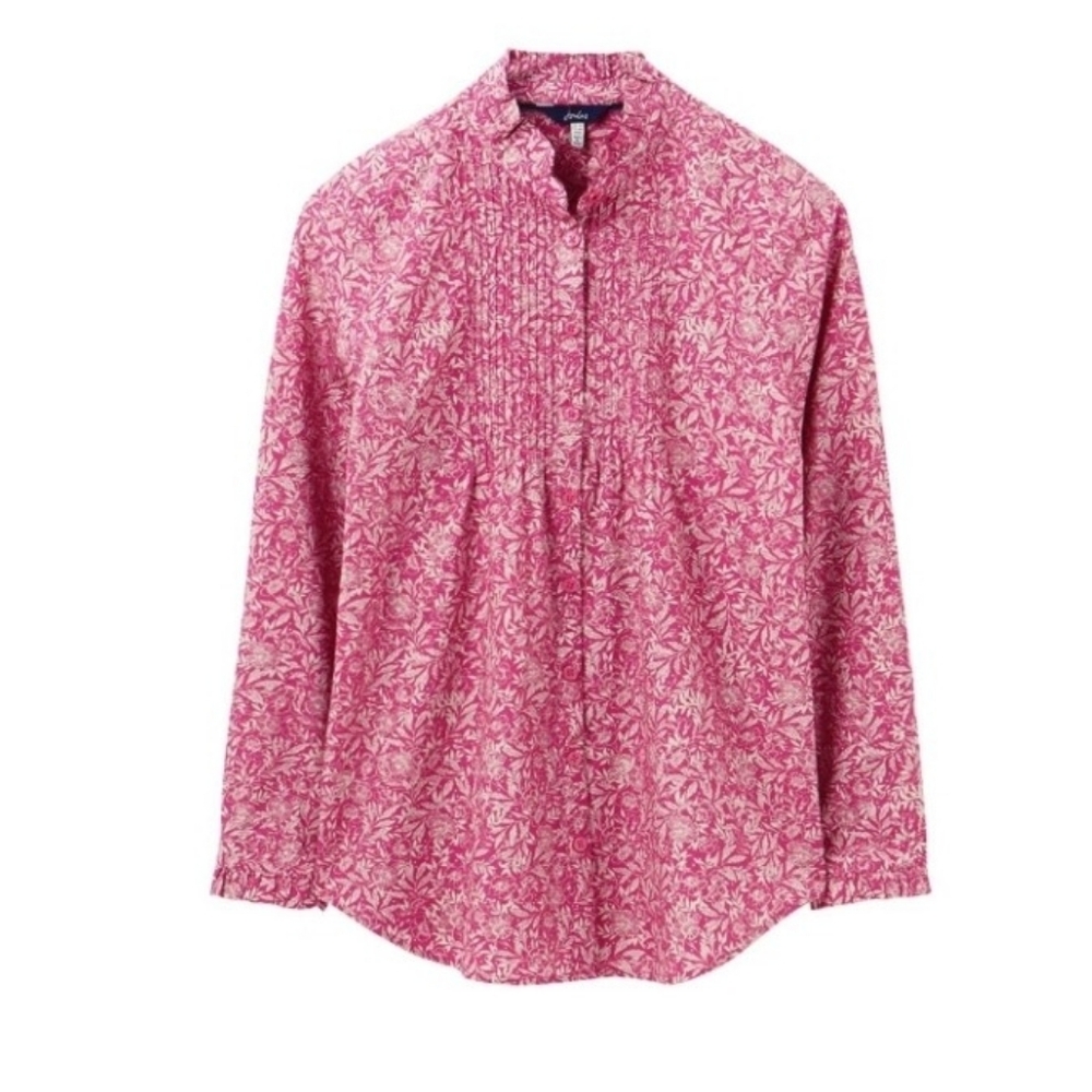 JOULES "Penelope" Pintuck Floral Blouse - Picture 4 of 7